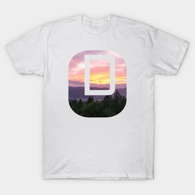 Initial D Sunset Photograph T-Shirt by DPattonPD